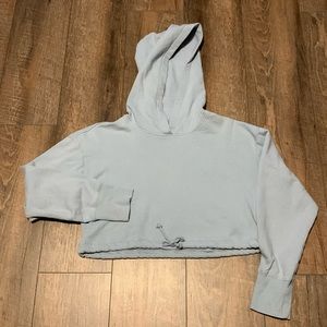 LA Hearts Cropped Hoodie, size small